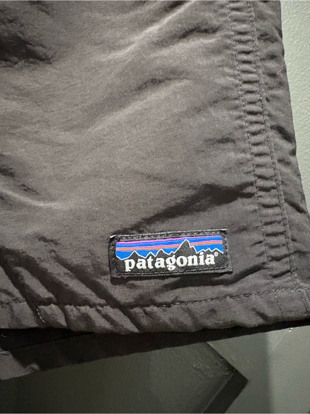 Patagonia Baggies Shorts Men’s Small Black 5” Inseam Swim Outdoor - Picture 3 of 6